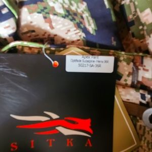 Sitka Apex Pant 36R NWT